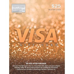 $25美金 VISA 預付卡