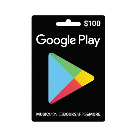 100 Google Play Gift Card Mk Gaming Code